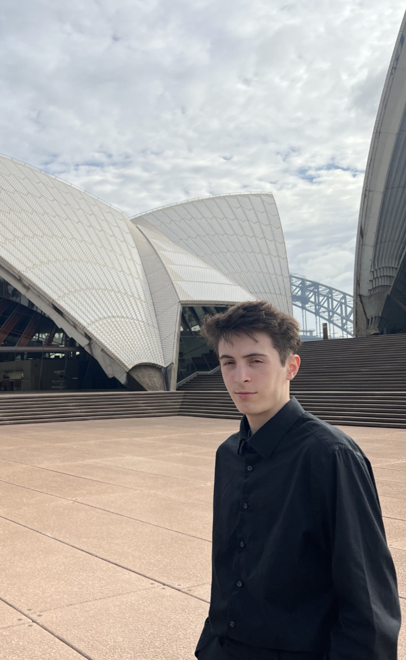 Luke Soneral at the Sydney Opera House